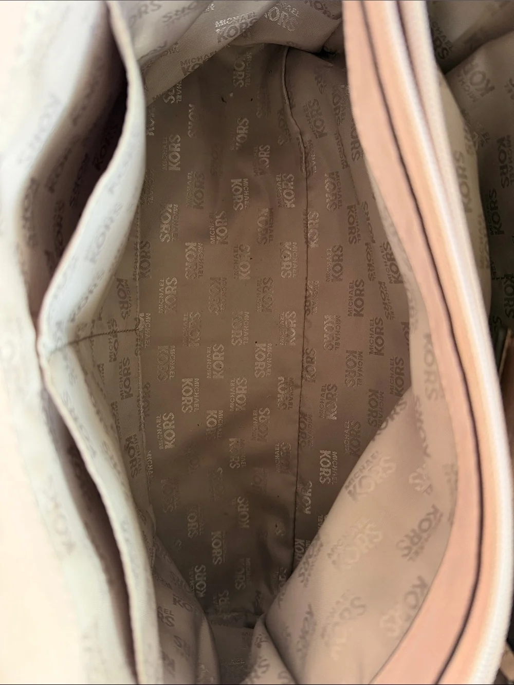 Michael Kors Quilted Chain-Handle Women's Tote in Light Pink